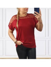 BORDOVÁ ESMIRA BLÚZKA AJ PRE MOLETKY